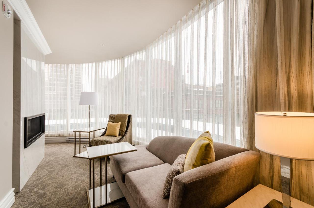 Hotel Birks Montréal Kültér fotó A living room at The Park